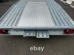 Car Trailer Transporter 2700kg Jupiter Twin Axle 15ft x 6.9ft / 4.5m x 2.1m 10C