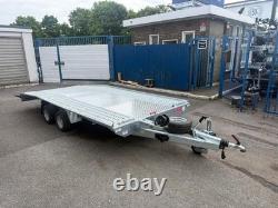 Car Trailer Transporter 2700kg Jupiter Twin Axle 15ft x 6.9ft / 4.5m x 2.1m 10C