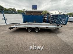 Car Trailer Transporter 2700kg Jupiter Twin Axle 15ft x 6.9ft / 4.5m x 2.1m 10C