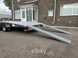 Car Trailer Transporter 2700kg Jupiter Twin Axle 15ft x 6.9ft / 4.5m x 2.1m 10C