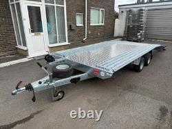 Car Trailer Transporter 2700kg Jupiter Twin Axle 15ft x 6.9ft / 4.5m x 2.1m 10C