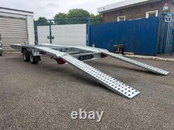 Car Trailer Transporter 2700kg REBEL Twin Axle 15ft x 6.9ft / 4.5m x 2.1m 10C
