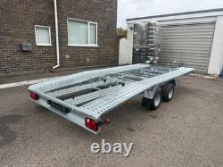 Car Trailer Transporter 2700kg REBEL Twin Axle 15ft x 6.9ft / 4.5m x 2.1m 10C