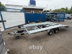 Car Trailer Transporter 2700kg REBEL Twin Axle 15ft x 6.9ft / 4.5m x 2.1m 10C