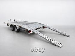 Car Trailer Transporter 2700kg Rebel Twin Axle 13.4ft x 6.9ft / 4m x 2.1m 10C