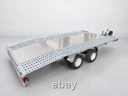 Car Trailer Transporter 2700kg Rebel Twin Axle 13.4ft x 6.9ft / 4m x 2.1m 10C