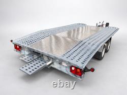 Car Trailer Transporter 2700kg Rebel Twin Axle 13.4ft x 6.9ft / 4m x 2.1m 10C