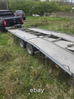 Car Trailer Transporter 2700kg Twin Axle 15ft 6.6ft 4.5m x 2m