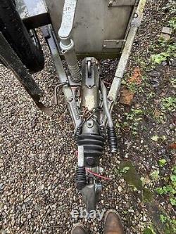 Car Trailer Transporter Low Entry Tilting Twin Axle Winch 3T Many New Parts