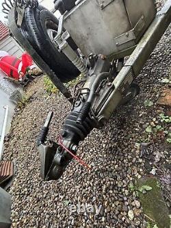 Car Trailer Transporter Low Entry Tilting Twin Axle Winch 3T Many New Parts