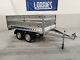 Car Trailer Twin Axle 2,61 M X 1,38 M (8'7 X 4'6) 750 Kg Caged Sides