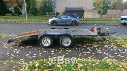 Car Transporter, Beavertail, Plant, Recovery Trailer. Twin Axle 4 Wheel 3500kg