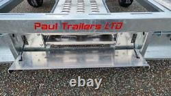 Car Transporter Recovery Tilt Bed Twin Axle Trailer 14'9 x 6'10 2700 kg gvw