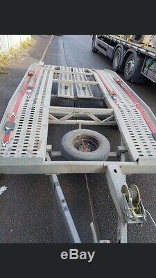 Car Transporter Recovery Trailer Twin Axle 2700 Kg No Vat Located In Birmingham