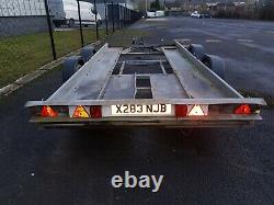 Car Transporter/Recovery Trailer, Twin Axle, Manual Winch, Braked LOOK