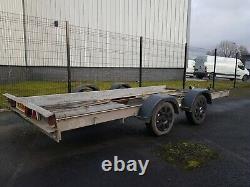 Car Transporter/Recovery Trailer, Twin Axle, Manual Winch, Braked LOOK