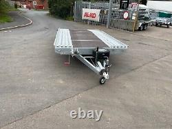 Car Transporter Trailer 14,7ft x 6,8ft 2700kg Twin axle Trailer 4,5m x 2,1m