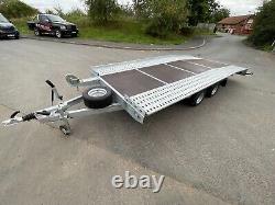 Car Transporter Trailer 14,7ft x 6,8ft 2700kg Twin axle Trailer 4,5m x 2,1m