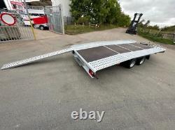 Car Transporter Trailer 14,7ft x 6,8ft 2700kg Twin axle Trailer 4,5m x 2,1m