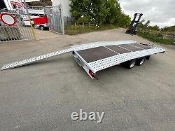 Car Transporter Trailer 14,7ft x 6,8ft 2700kg Twin axle Trailer 4,5m x 2,1m
