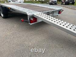 Car Transporter Trailer 14,7ft x 6,8ft 2700kg Twin axle Trailer 4,5m x 2,1m NEW