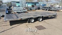 Car Transporter Trailer 16,4ft X 7,2ft 2700kg Twin Axle Flatbed