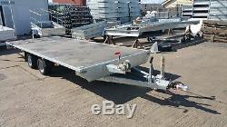 Car Transporter Trailer 16,4ft X 7,2ft 2700kg Twin Axle Flatbed