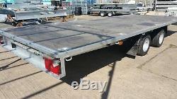 Car Transporter Trailer 16,4ft X 7,2ft 2700kg Twin Axle Flatbed
