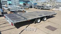 Car Transporter Trailer 16,4ft X 7,2ft 2700kg Twin Axle Flatbed