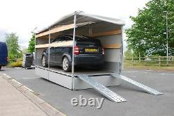 Car Transporter Trailer 3000kg 16ft X 7ft Twin Axle Al-ko Braked Flatbed