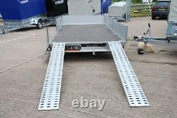 Car Transporter Trailer 3000kg 16ft X 7ft Twin Axle Al-ko Braked Flatbed