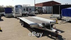 Car Transporter Trailer 4,5m X 2m Twin Axle 2700kg Al-ko Suspension