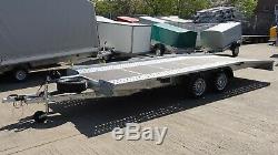 Car Transporter Trailer 4,5m X 2m Twin Axle 2700kg Al-ko Suspension