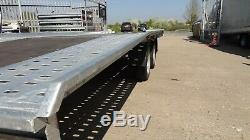 Car Transporter Trailer 4,5m X 2m Twin Axle 2700kg Al-ko Suspension