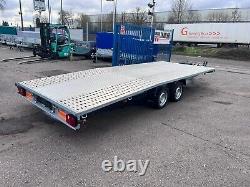 Car Transporter Trailer Beaver Tail TWIN Axle 5.5m x 2.1m 18.3ft x 6.9ft 3500kg