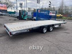 Car Transporter Trailer Beaver Tail TWIN Axle 5.5m x 2.1m 18.3ft x 6.9ft 3500kg