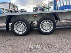 Car Transporter Trailer Beaver Tail TWIN Axle 5.5m x 2.1m 18.3ft x 6.9ft 3500kg