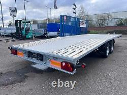 Car Transporter Trailer Beaver Tail TWIN Axle 5.5m x 2.1m 18.3ft x 6.9ft 3500kg