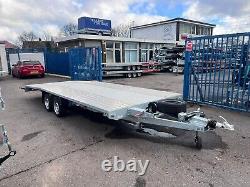 Car Transporter Trailer Beaver Tail TWIN Axle 5.5m x 2.1m 18.3ft x 6.9ft 3500kg