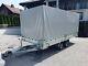 Car Transporter Trailer Box Trailer 13ft X 6,5ft X 5,7ft 2700kg Twin Axle