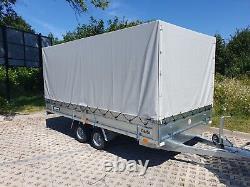 Car Transporter Trailer Box Trailer 13ft x 6,5ft x 5,7ft 2700kg Twin Axle