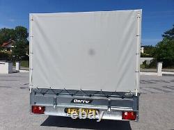 Car Transporter Trailer Box Trailer 13ft x 6,5ft x 5,7ft 2700kg Twin Axle