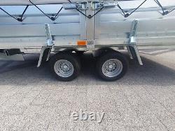 Car Transporter Trailer Box Trailer 13ft x 6,5ft x 5,7ft 2700kg Twin Axle