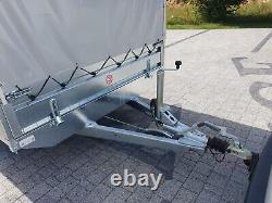 Car Transporter Trailer Box Trailer 13ft x 6,5ft x 5,7ft 2700kg Twin Axle