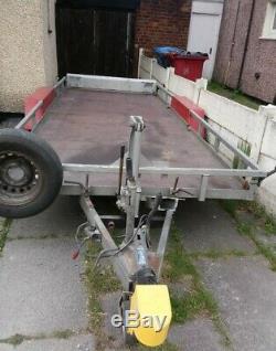 Car Transporter Trailer / Flat Bed / Tilt Bed / Twin Axle / 16ft