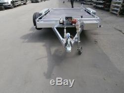 Car Transporter Trailer Flatbed 2700kg Twin Axle 13.1ft X 6.4ft