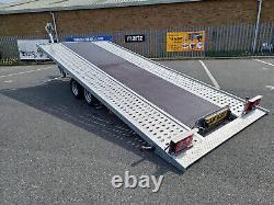 Car Transporter Trailer Recovery 3500kg Tilt Bed 18.1 x 6.11ft Twin Axle