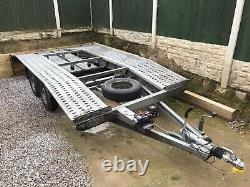 Car Transporter Trailer Twin Axle 2700kg 12v Winch