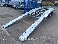 Car Transporter Trailer Twin Axle Jupiter 4.5m x 2.05m 14.8ft 6.7ft 2700kg