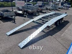 Car Transporter Trailer Twin Axle Jupiter 450cm x 200cm 14.8ft 6.6ft 2700kg